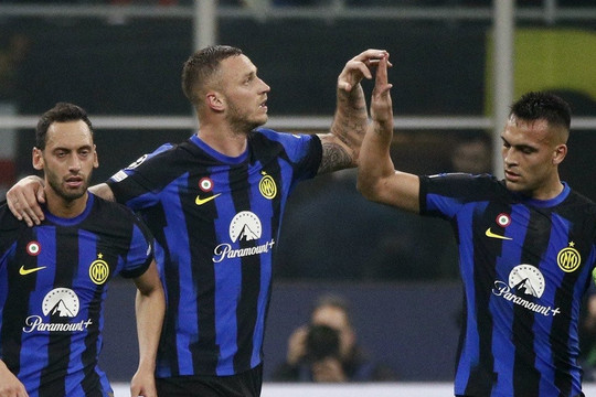 Inter thắng tối thiểu Atletico, giành lợi thế ở vòng 1/8 Cúp C1