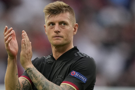 Toni Kroos trở lại đội tuyển Đức