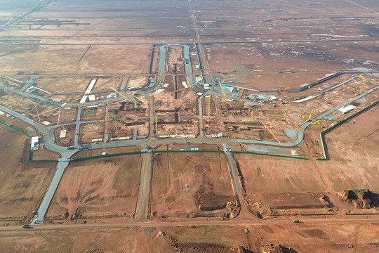 Tiến độ xây dựng sân bay Long Thành đang bám sát kế hoạch