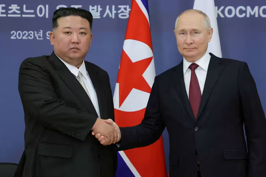 Triều Tiên gửi hơn 3 triệu quả đạn pháo tới Nga