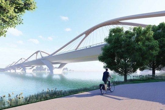 Sắp khởi công cây cầu hơn 16.000 tỷ đồng nối Hà Nội với quận Long Biên, là biểu tượng mới của trung tâm Thủ đô