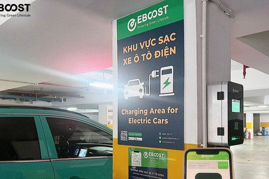 Trạm sạc EBoost thu hút đầu tư, góp phần thúc đẩy giao thông xanh ở Việt Nam