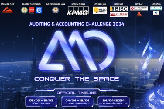 Auditing and Accounting Challenge 2024: Sân chơi học thuật hàng đầu toàn quốc về lĩnh vực Tài chính, Kế toán, Kiểm toán do sinh viên tổ chức đã trở lại