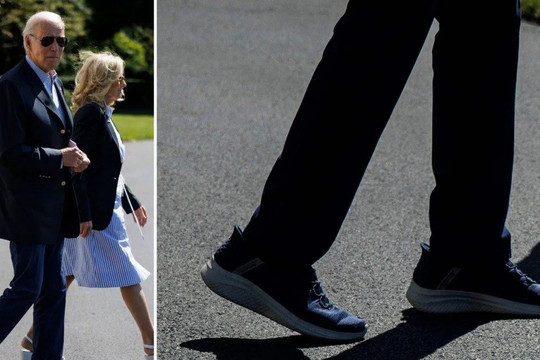 Đôi giày mới của Tổng thống Biden gây xôn xao tại Mỹ