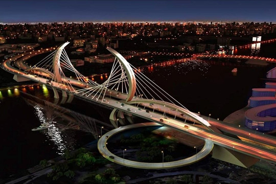 'Siêu cầu' 20.000 tỷ sắp xây dựng tại Hà Nội: Vượt 2 con sông lớn, là cửa ngõ thứ 3 từ Nội Bài vào trung tâm