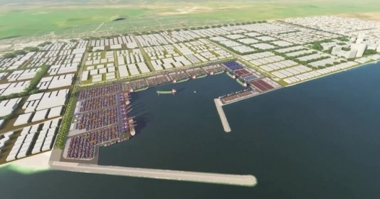 Khởi công dự án bến cảng trọng điểm miền Trung, kết nối hành lang kinh tế Đông Tây vươn ra biển lớn