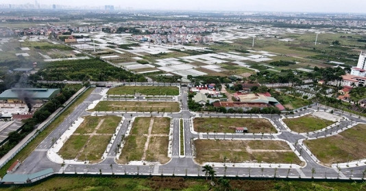 Đấu giá 7 lô đất gần sân bay Nội Bài, giá khởi điểm sắp chạm mốc 30 triệu/m2