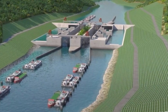 Láng giềng Việt Nam chi 10,1 tỷ USD xây dựng kênh đào nhân tạo 135km lớn nhất thế giới, gấp 3 lần lượng đất đá đào lấp của kết cấu chính đập Tam Hiệp