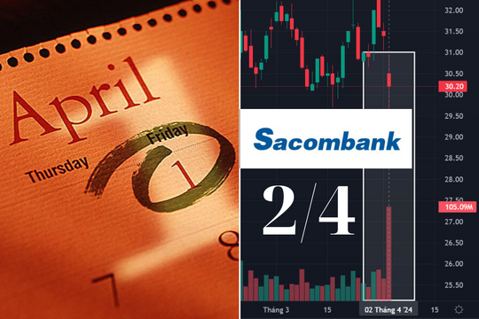 Điểm trùng hợp bất ngờ giữa 2 lần cổ phiếu Sacombank (STB) giao dịch đạt 100 triệu đơn vị, xô đổ kỷ lục thanh khoản: Tin đồn và ngày Cá tháng Tư