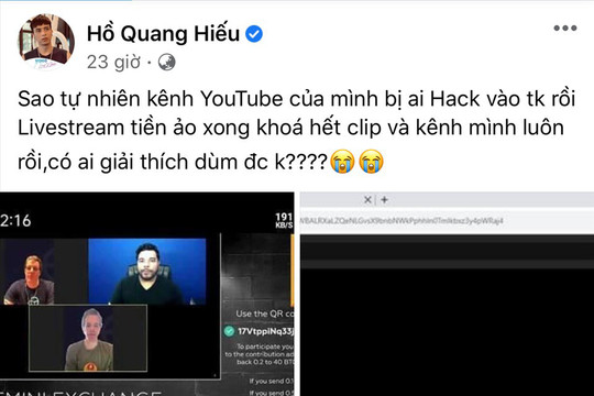 Vì sao nhiều người nổi tiếng bị hack kênh YouTube?