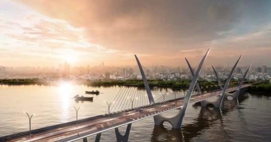 Hà Nội sắp có 'siêu' cầu 8.300 tỷ bắc qua sông Hồng, nối Bắc Từ Liêm với 'thành phố trong Thủ đô'