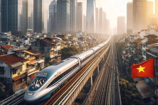 Đường sắt cao tốc Bắc - Nam tốc độ 350km/h: Giao thông Hà Nội và TP. HCM có thay đổi lớn