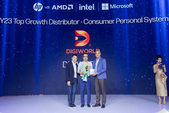 Góp công lớn đưa thương hiệu HP chiếm lĩnh thị trường Việt, Digiworld 'hái quả ngọt'