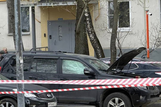 Xe của cựu sĩ quan Ukraine phát nổ ở Moscow