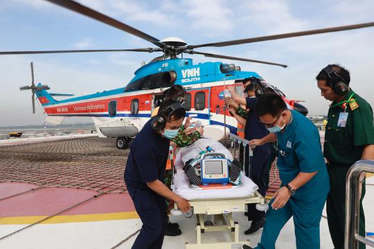 Bệnh viện nghìn tỷ có bãi đáp trực thăng tại cửa ngõ phía Tây Bắc TP. HCM dần thành hình
