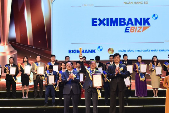 Ứng dụng Eximbank Ebiz được vinh danh giải thưởng Sao Khuê 2024