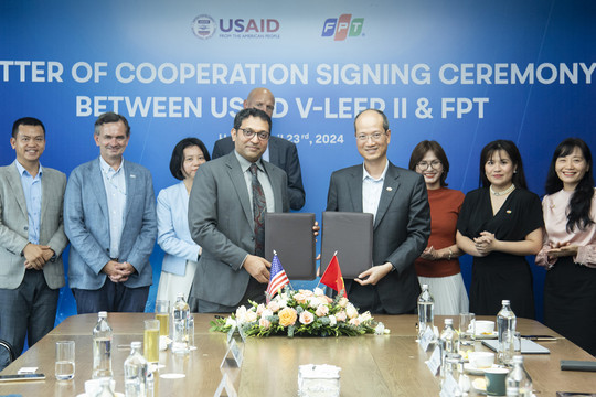 USAID Việt Nam: Cam kết “xanh” của FPT sẽ tác động đến doanh nghiệp Việt Nam