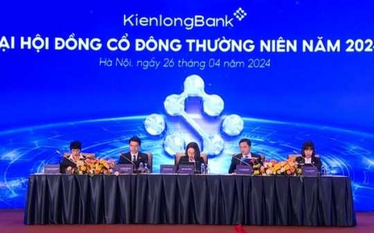 ĐHCĐ KienlongBank: Không chia cổ tức, 'tự tin' trình mục tiêu lợi nhuận đạt 800 tỷ đồng năm 2024