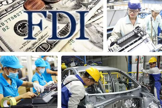 Vốn FDI thực hiện 4 tháng cao kỷ lục trong 5 năm