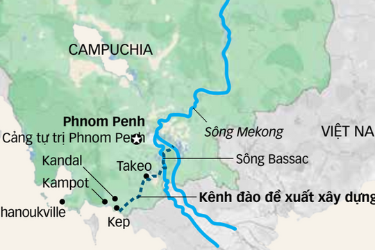 Lãnh đạp PAN Group nói gì về dự án kênh đào Phù Nam Techo có nguy cơ làm giảm 50% lượng nước về ĐBSCL?