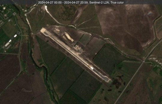Ảnh vệ tinh hé lộ Nga xây sân bay quân sự mới cách biên giới Ukraine 70km