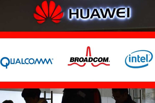 Mỹ tước giấy phép xuất khẩu, cấm các công ty nội địa cung cấp thiết bị chip cho Huawei