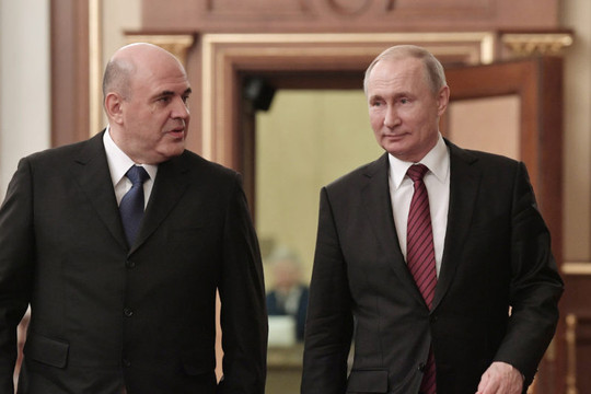 Ông Putin chọn thủ tướng nhiệm kỳ mới của Nga