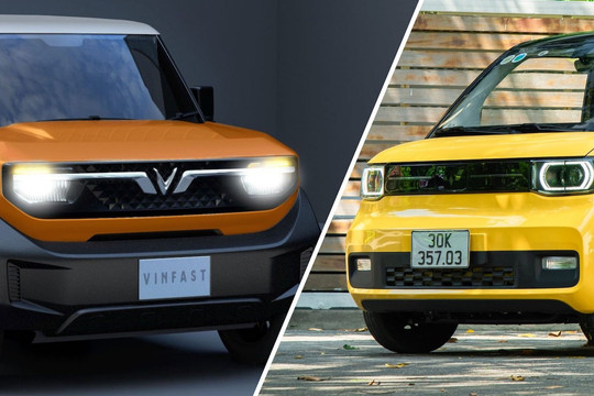Soi trang bị xe điện giá rẻ VinFast VF3 và Wuling Mini EV, xe nào an toàn hơn?