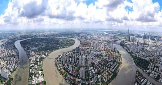 Đề xuất dùng một số hòn đảo giữa sông Sài Gòn thành 'điểm tựa' nối TP. HCM với 'đất vàng' Thủ Thiêm