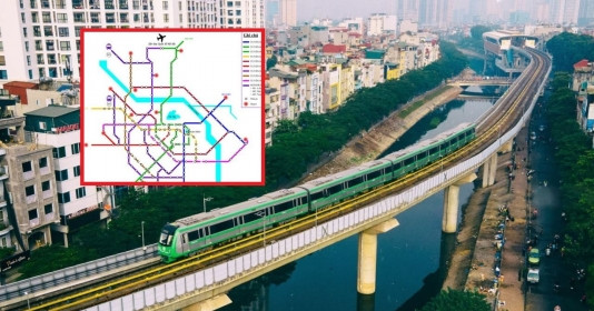 Hà Nội cần thêm hơn 55 tỷ USD để phát triển hệ thống đường sắt đô thị dày đặc, ngang tầm thế giới với 15 tuyến đường