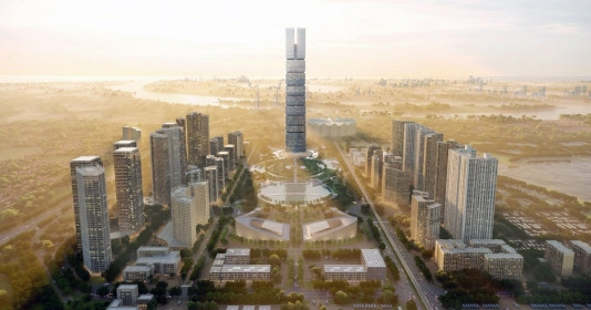 Tòa tháp 108 tầng cao nhất Việt Nam, bậc nhất Đông Nam Á lộ diện hình hài với thiết kế xứng tầm 'thành phố thông minh'