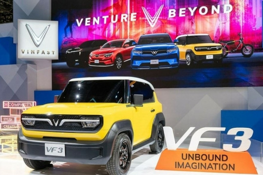 Số lượng đơn đăng ký mua ô tô điện mini VF 3 đạt kỷ lục chưa từng có trên thị trường ô tô