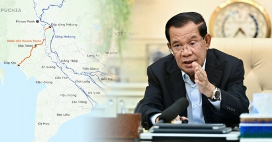 Cập nhật thông tin mới nhất về dự án kênh đào Phù Nam Techo: Cựu Thủ tướng Campuchia hối thúc triển khai 'càng sớm càng tốt'