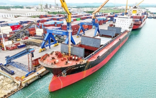 Cảng biển 'nhà Thaco' sẽ là trung tâm logistics quốc tế, vận hành hệ thống cẩu chuyên dụng hơn 400 tỷ đồng