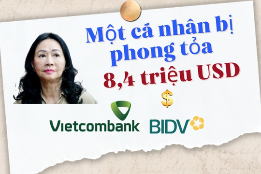 Vụ Vạn Thịnh Phát: Phong tỏa tài khoản của 1 cá nhân, lộ diện số tiền 8,4 triệu USD tại Vietcombank và BIDV