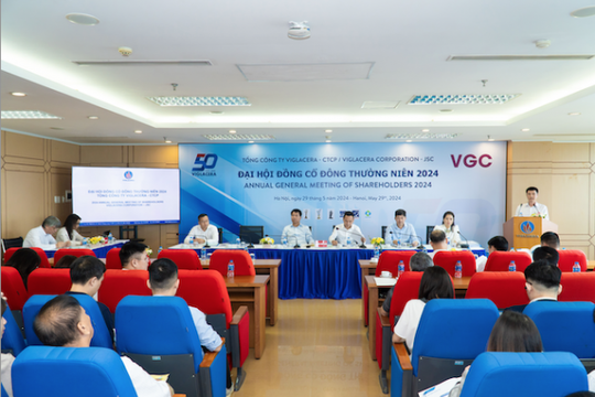 ĐHCĐ Viglacera (VGC): Nâng tỷ lệ trả cổ tức năm 2023, đặt kế hoạch lãi 1.110 tỷ đồng năm 2024