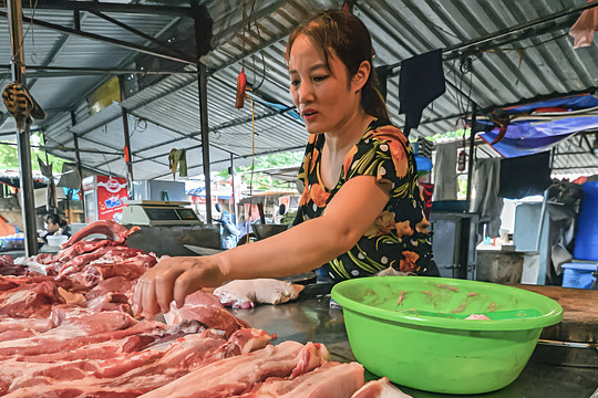 Giá thịt lợn kéo CPI tháng 5 tăng