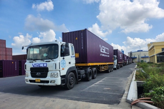 Hòa Phát (HPG) bàn giao đơn hàng 400 vỏ container cho VISCO