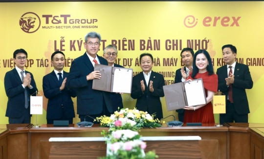 T&T Group và Tập đoàn Erex (Nhật Bản) hợp tác phát triển nhà máy điện sinh khối tại An Giang
