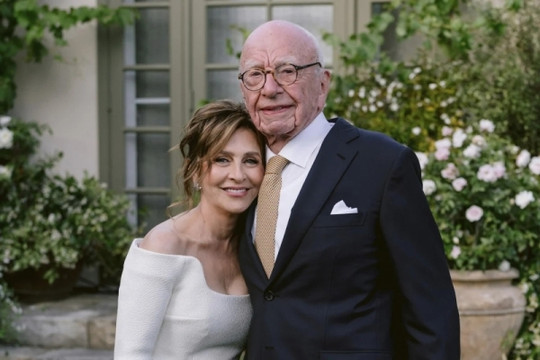 'Ông trùm' truyền thông Rupert Murdoch kết hôn lần thứ 5 ở tuổi 93