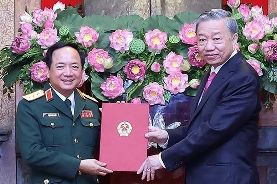 Thượng tướng Trịnh Văn Quyết giữ chức Chủ nhiệm Tổng cục Chính trị QĐND Việt Nam