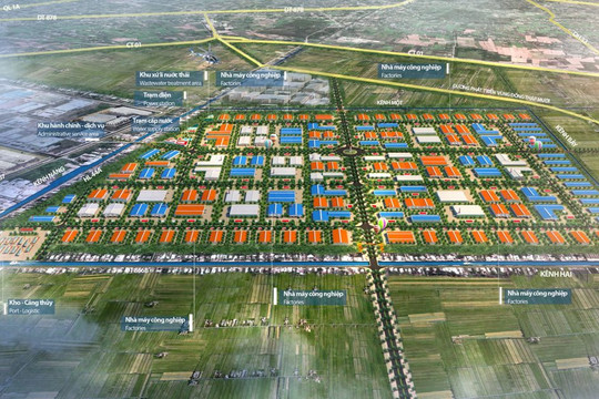 Tiền Giang: đầu tư xây dựng kết cấu hạ tầng khu công nghiệp Tân Phước 1