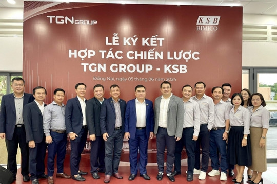 KSB ký kết hợp tác chiến lược với đơn vị cung cấp vật liệu xây dựng cho Aeon, Lotte, Vinpearl Phú Quốc