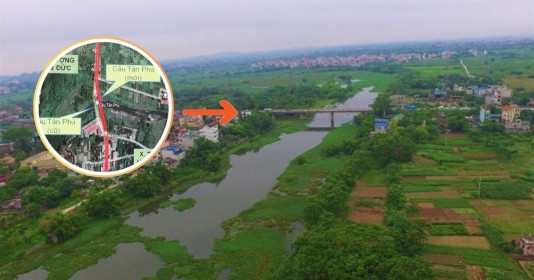 Hà Nội chi gần 120 tỷ đồng làm cầu Tân Phú vắt qua sông Đáy