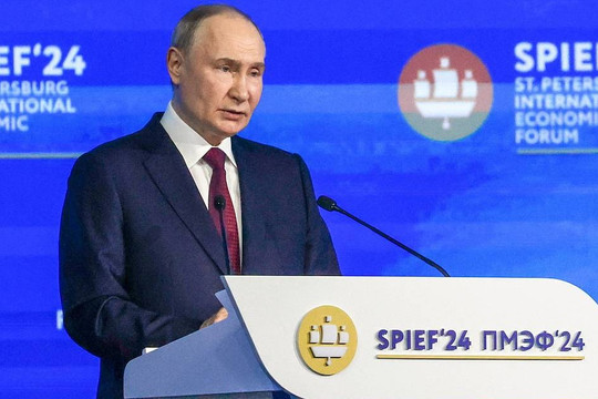 Tổng thống Nga công bố những định hướng bảo đảm chủ quyền kinh tế