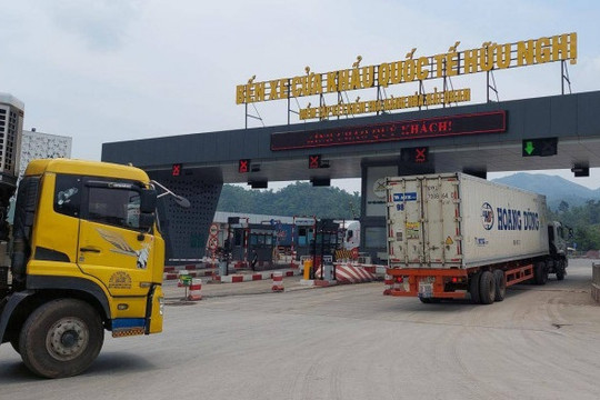 5 tháng đầu năm, xuất khẩu nông sản qua cửa khẩu Lạng Sơn tăng mạnh