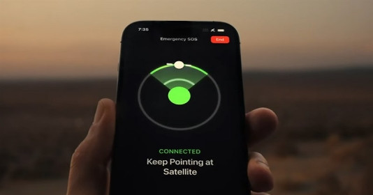 iPhone cho phép người dùng gửi tin nhắn vệ tinh khi không có sóng điện thoại, WiFi