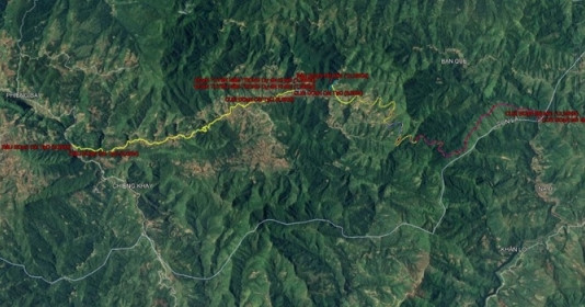 Hé lộ vị trí tuyến đường chiến lược 23km xuyên rừng kết nối hai tỉnh miền núi phía Bắc