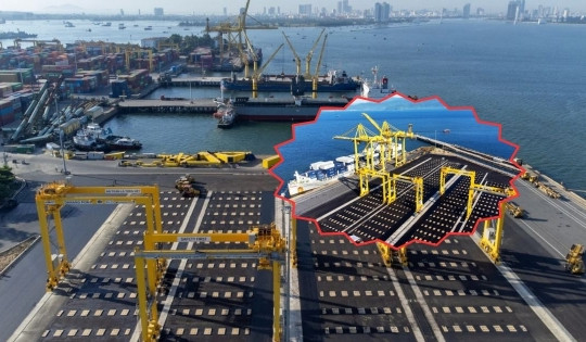 Cảng Đà Nẵng chính thức 'khai mở' cầu cảng số 4, 5 bến cảng Tiên Sa