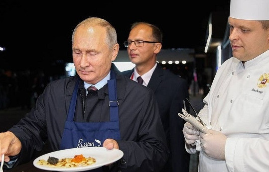 Thói quen ăn uống đặc biệt của Tổng thống Nga Putin